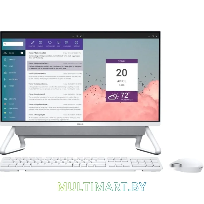 Моноблок Dell Inspiron 24 (5400-2386)